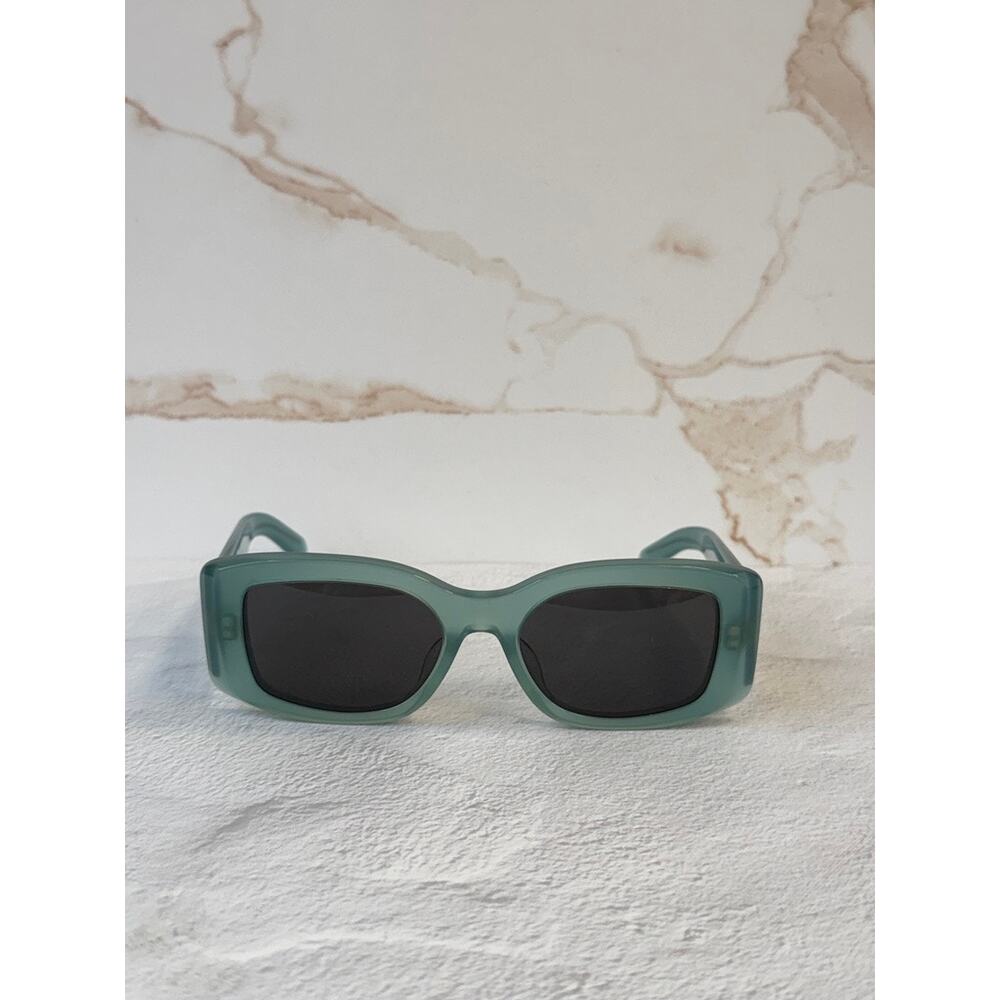 NEW Celine CL40282U Triomphe XL Blue Silver Sunglasses - Picture 5 of 8